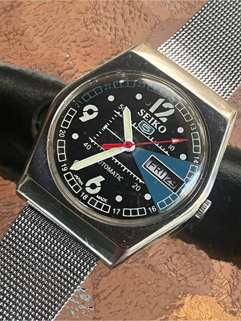 Classic Mans Seiko Automatic Wristwatch